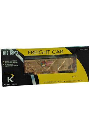 K-Line Lionel Copper Basin TCA 40th Anniversary Die-Cast Freight Car NOB